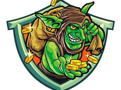 goblin design gaming illustration logo vector