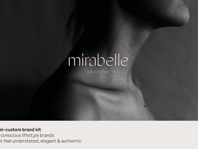 Mirabelle – Semi-Custom Brand Kit