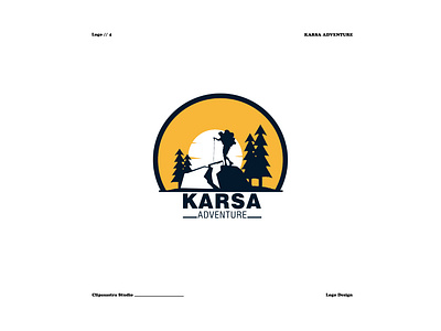 Karsa Adventure | Logo 3d animation branding graphic design logo motion graphics ui