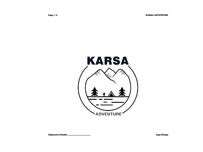 Karsa Adventure | Logo 3d animation branding graphic design logo motion graphics ui