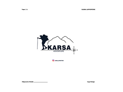 Karsa Adventure | Logo 3d animation graphic design logo motion graphics ui