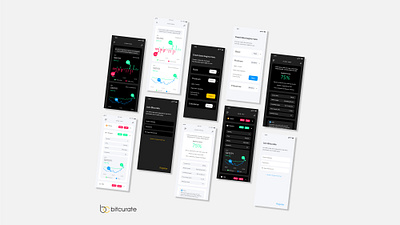 Crypto Sentiment Analysis App appdesign blockchain crypto design ui uiux ux