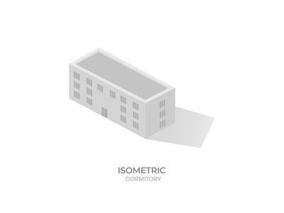 Isometric Dormitory 3d ammar zahran branding design dormitory idn idn boarding school illustration indonesia isometric isometric design logo simple design ui