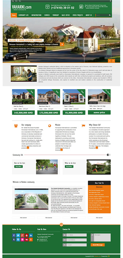 Hovnanian Real Estate branding design graphic design logo ui ux web design