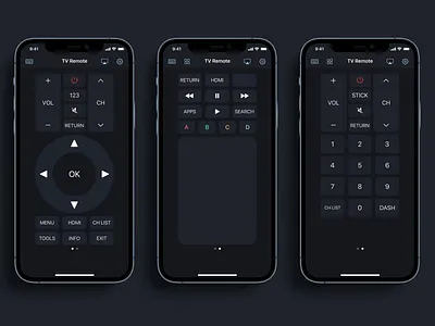 Samsung TV Remote iOS app app design figma design interface design ios app ios app design mobile ui samsung samsung app tv remote tv remote app ux design