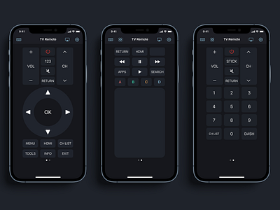 Samsung TV Remote iOS app app design figma design interface design ios app ios app design mobile ui samsung samsung app tv remote tv remote app ux design