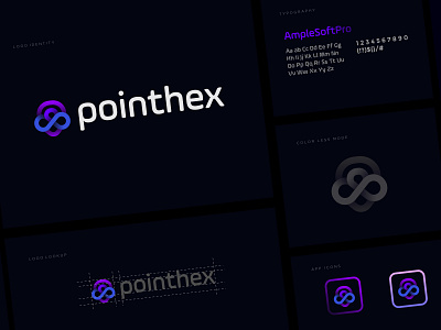 pointhex logo design | group logo branding business combination logo consuling e commerce logo group identity infinite location logo logo branding logo design logos meeting metavarse minimal logo modern point portfolio logo trendy logo design