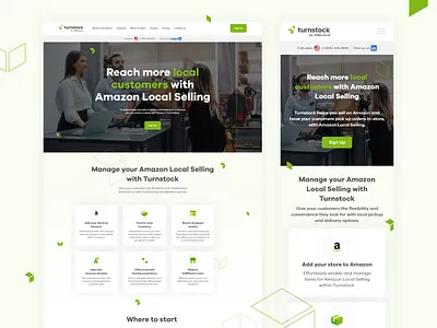 Turnstock - Web Design design ui ux