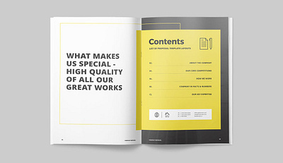 Creative Proposal Template annual brand brief brochure catalog company corporate guideline identity indesign invoice letterhead magazine manual porposal portfolio proposal proposal tempate report template