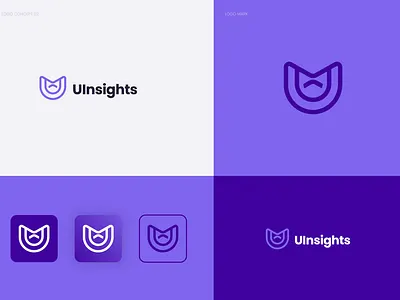 Logo design for UI company agency logo brand identity branding flat illustrator logo logodesign logotype minimal ui logo user experience ux logo