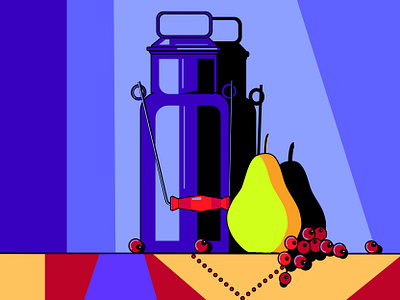 Still life design illustration ui vector