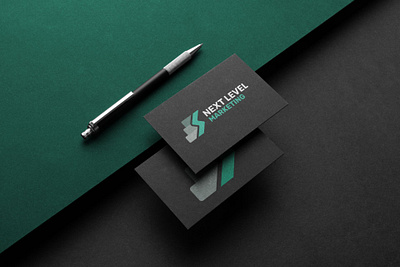 Next Level Mockup astaamiye branding creative design graphic design icon illustration illustrator logo logo design logodesign mogadishu next level marketing somali