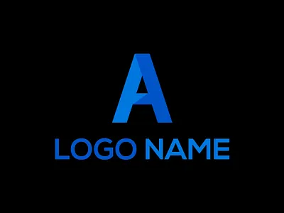 Letter Logo Design 3d branding graphic design logo motion graphics