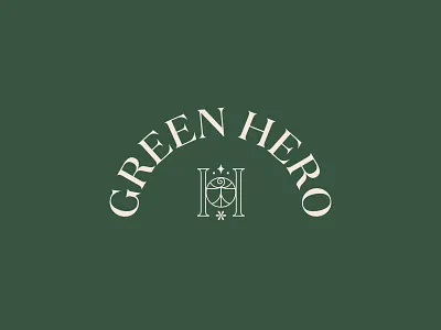 Green Hero Logo alchemy brand identity branding food geometric health holistic logo minimal natural packaging premium self care spices spiritual supplements sustainable vitamins vitruvian man wellness