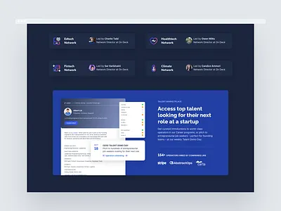 On Deck Weekend Project 🧵 behance component creative daily daily ui dailyui design designui futuristic graphicgradient illustration logo mock polish ui user interface