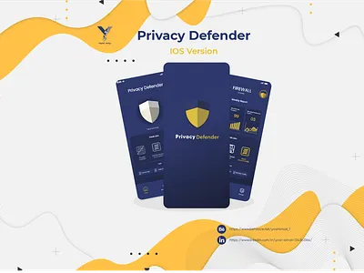 Privacy Defender IOS Version app branding design figma graphic design illustration ui ui ux ux vector