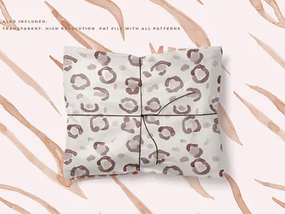 Animal Print Watercolor Patterns animal print animal skin design illustration packaging patterns photoshop seamless tiger print watercolor wild
