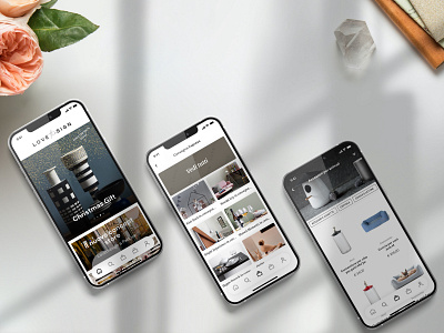 LOVEThESIGN - Mobile App interior design