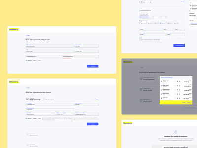 Banco do Brasil - BB Dental - Screens app design product design ui ux