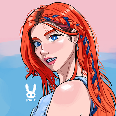 ITZY Yeji (Mafia in the Morning) 2d art anime artwork digitalart fanart illustration k pop kpop