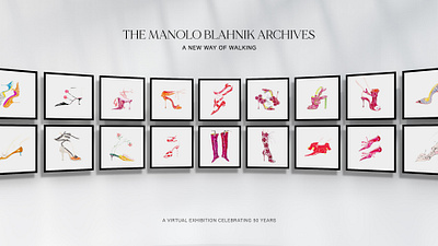 The Manolo Blahnik Archives design experience manoloblahnik museum virtual