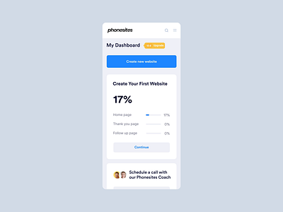 Phonesites - Dashboard mobile animation app design chart clean dashboard design minimal mobile design motion graphics product design responsive design statistic stats ui uiux uiuxdesign userinterface ux web design