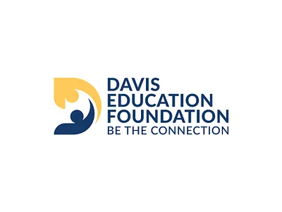 Davis Education Foundation app branding design logo logotype modern simple