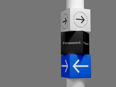 Forwwward Studio art direction brand branding concrete decentralized design forward illustration logo ui