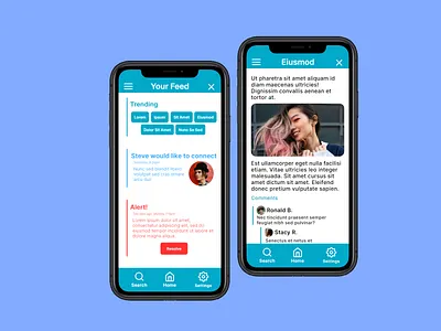 Daily UI 069 - Trending app dailyui dailyuichallenge design framer trending ui ux