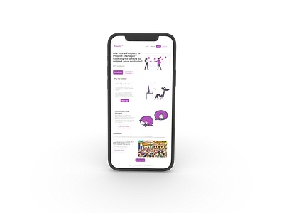 PERSONAL PROJECT- LANDING PAGE FOR PROJECT TWEETS design portfolio product management project management
