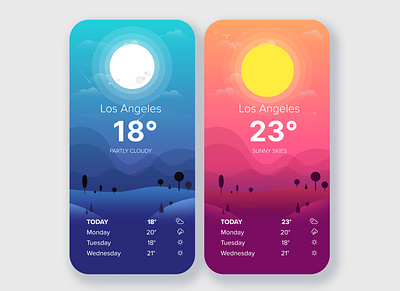 Weather App branding design illustration illustrator cc logo ux vector