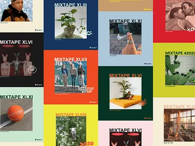 Blackbird Mixtape Covers blackbird branded content branding mixtapes social content spotify