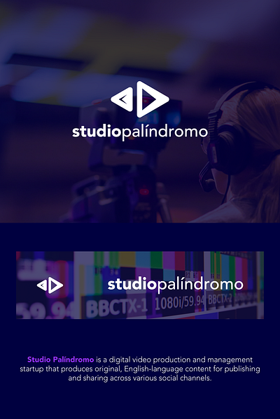 Broadcast Studio branding graphic design logo