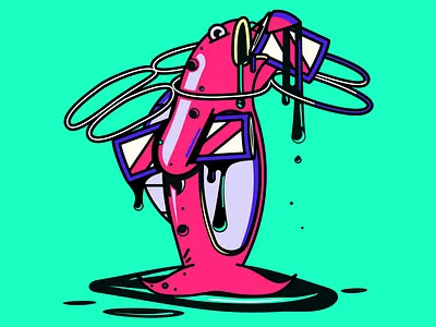 6 Pack 6 pack 6 pack alcohol beer fish recycle ring