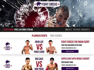 Fight Club Landing Page Redesign animation app branding design fight fight club graphic design illustration landing landing animation landing page logo motion design motion graphics ui ux vector web web design