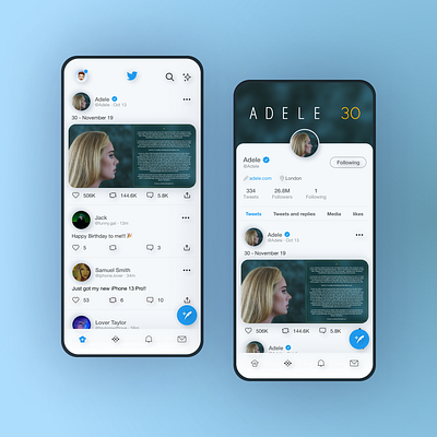 Twitter Redesign Concept app concept design redesign twitter twitter app twitter redesign ui uidesign uidesigner uiux user interface ux