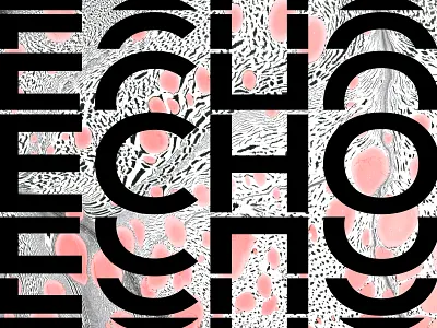 Echo bold brand branding brutalism echo edgy future inspiration logo logotype modern nyc pattern simple texture trend trendy type typedesign typography