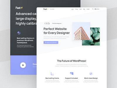 Fast Demo | Essentials WordPress Theme agency branding clean design digital envato envato market essentials essentials theme fast illustration logo pixfort sketch themeforest ui web web design website builder wordpress