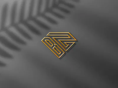 BR Diamond monogram shape