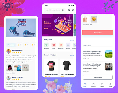 Online Shop App design e commerce figma design graphic design mobile mobile design mobile shop online app online design online story phone desing photoshop design shop t shirt ui ui design user interface ux ux design