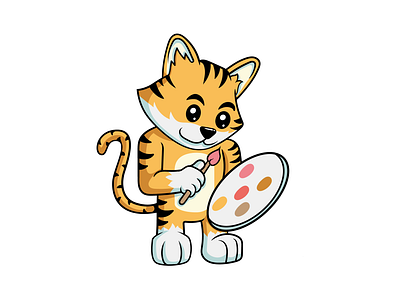 artis cat 2dillustration character characterdesign illustration vector