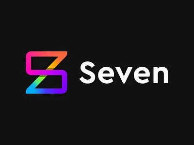 Seven ( S+7 ) 7 icon 7 logo brand identity branding colorful logo combination logo mark icon logo inspiration logomaek logotype mark minimal modern logo s colorful logo s latter logo seven logo simple simple logo symbol vector