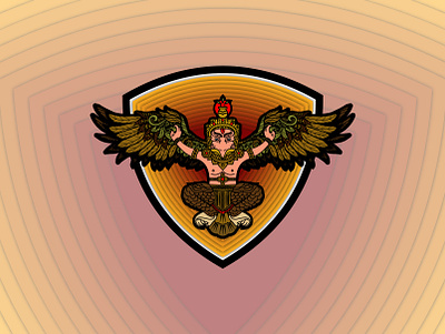 GARUD design graphic design illustration logo vector