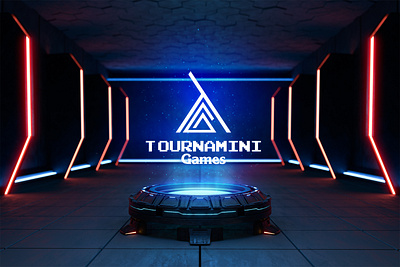 Tournamini Games brand identity design business logo gaming logo professional logo website logo