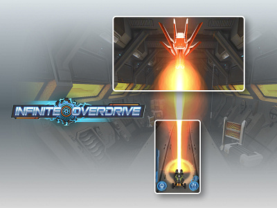 Infinite Overdrive Multi-Screen Game UI & Concept Design app branding design game game design graphic design illustration infinite combat runner infinite overdrive infinite runner logo mobile app multi screen multi screen game tv mobile ui ux