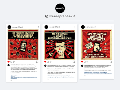 WeArePrabhavit - Instagram Banners Design adobe illustrator adobe photoshop banner design creative design illustration instagram instagram post social media