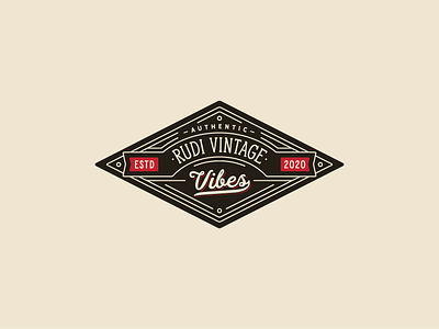 Rudi Vintage Vibes | for a thrift shop branding design graphic design logo logo design