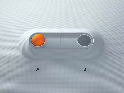 3D Radio Button 3d animation button illustration interaction metaverse motion toggle ui vietnam