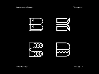 #lettermarkexploration - 02/26 - B brand brandidentity branding identitydesign illustrator lettermark logo logomark