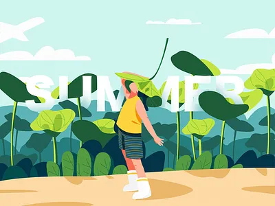 summer illustration summer